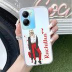 Attitude Girl Customize Transparent Silicon Case For Vivo T2x 5G