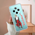 Attitude Girl Customize Transparent Silicon Case For Vivo T4 5G