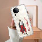 Attitude Girl Customize Transparent Silicon Case For Vivo V20 SE