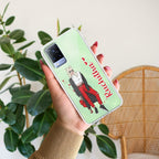 Attitude Girl Customize Transparent Silicon Case For Vivo V21 5G