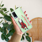 Attitude Girl Customize Transparent Silicon Case For Vivo V21e 5G