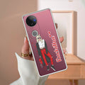 Attitude Girl Customize Transparent Silicon Case For Vivo V50e 5G