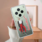 Attitude Girl Customize Transparent Silicon Case For Vivo T4 Pro 5G