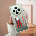 Attitude Girl Customize Transparent Silicon Case For Vivo X300 Pro 5G