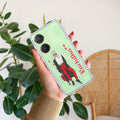 Attitude Girl Customize Transparent Silicon Case For Vivo Y27 4G