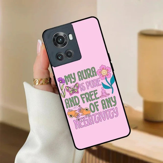 Aura Is Pure Glossy Metal Case Cover For OnePlus - ShopOnCliQ