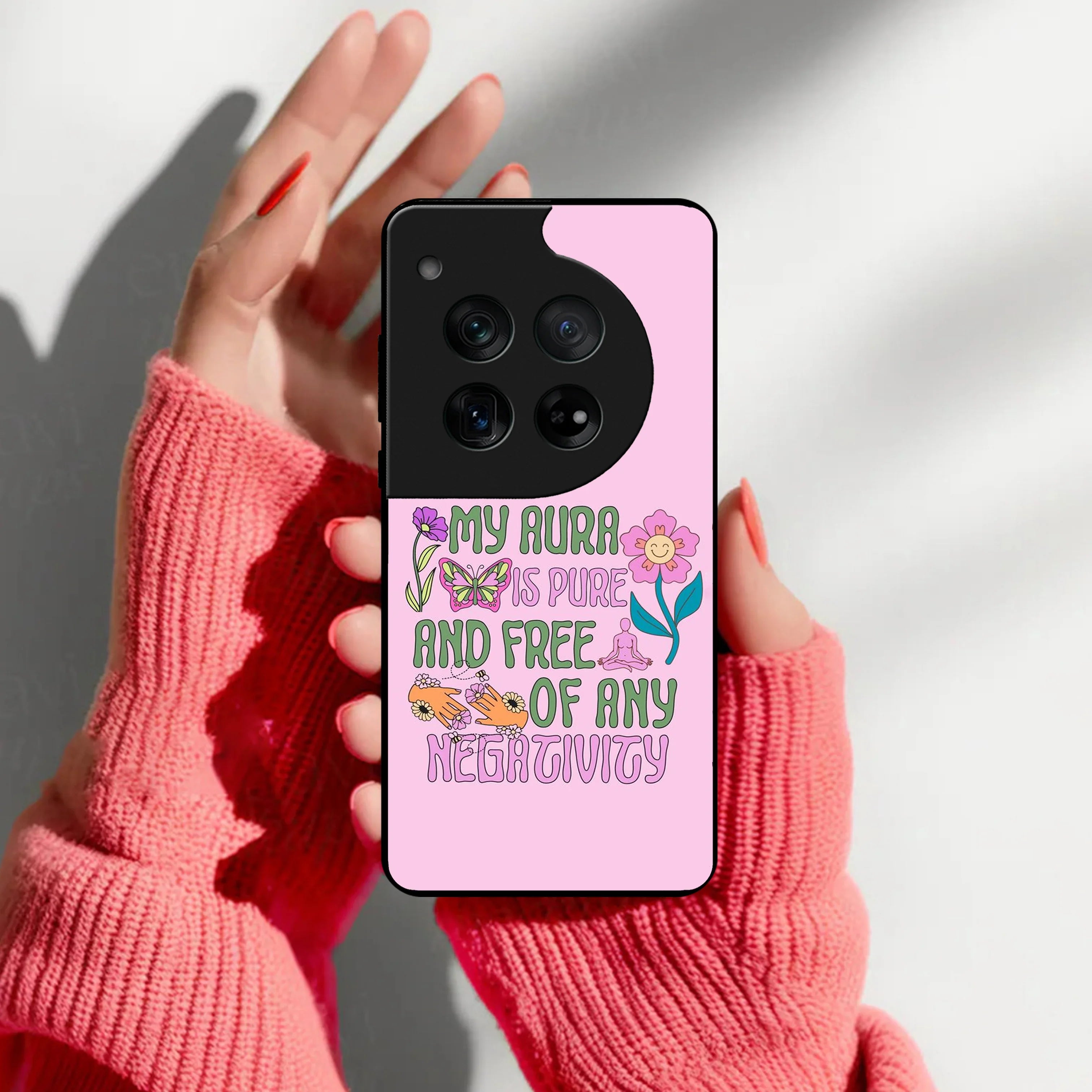 Aura Is Pure Glossy Metal Case Cover For OnePlus - ShopOnCliQ