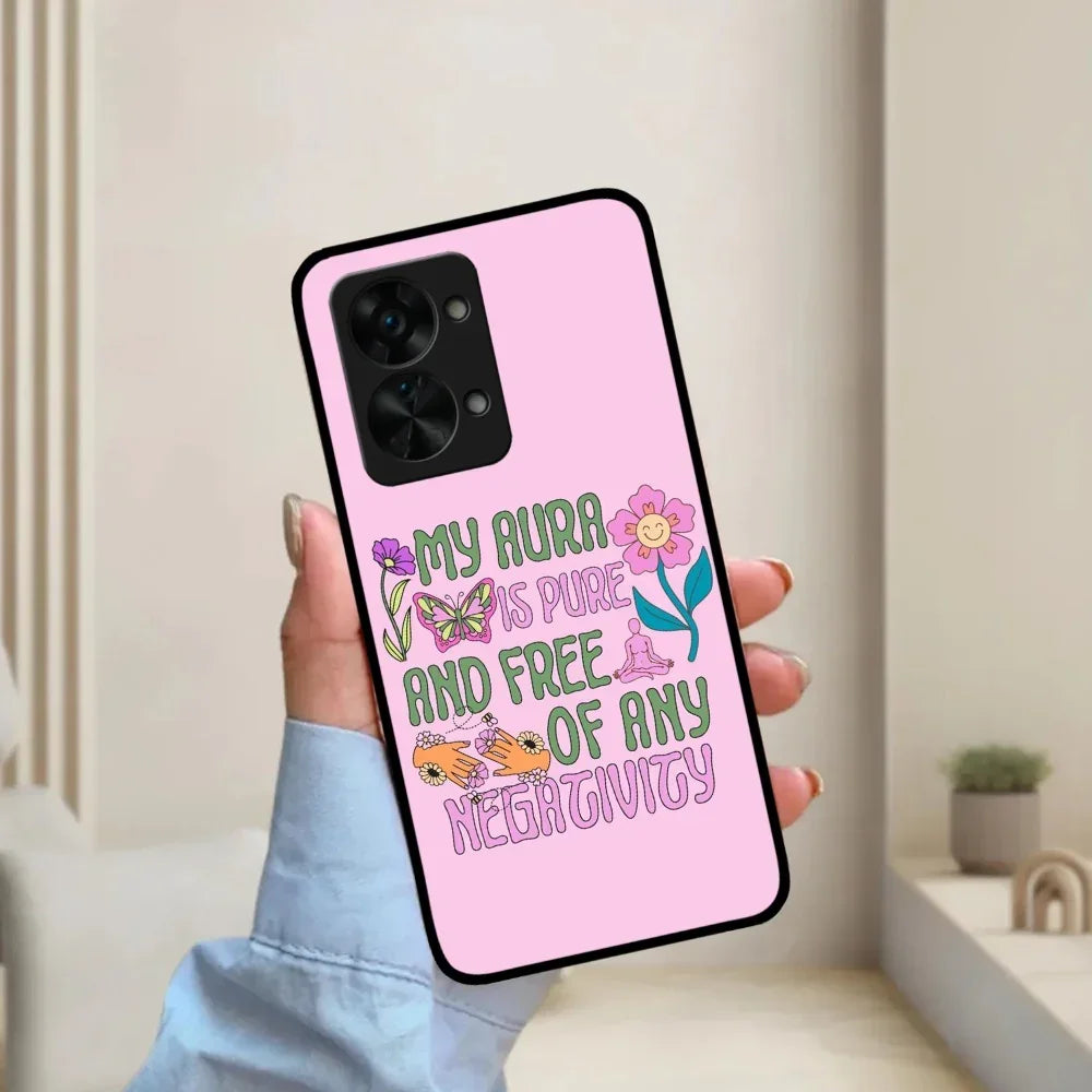Aura Is Pure Glossy Metal Case Cover For OnePlus - ShopOnCliQ