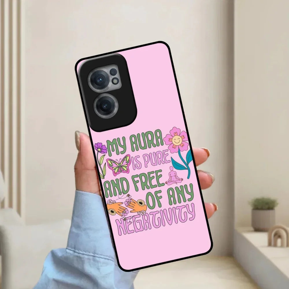 Aura Is Pure Glossy Metal Case Cover For OnePlus - ShopOnCliQ