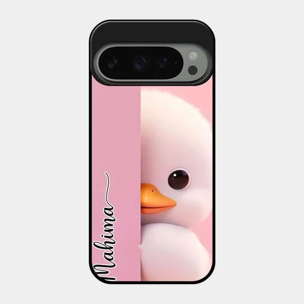 Baby Duck Glossy Metal Case Cover For Google Pixel 9 Pro 5G