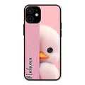 Baby Duck Glossy Metal Case Cover For iPhone 12 mini