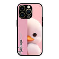 Baby Duck Glossy Metal Case Cover For iPhone 14 Pro