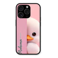 Baby Duck Glossy Metal Case Cover For iPhone 15 Pro Max