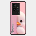 Baby Duck Glossy Metal Case Cover For Iqoo 11 5G