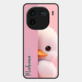 Baby Duck Glossy Metal Case Cover For Iqoo 12 5G