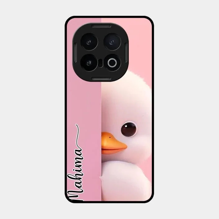 Baby Duck Glossy Metal Case Cover For Iqoo 13 5G