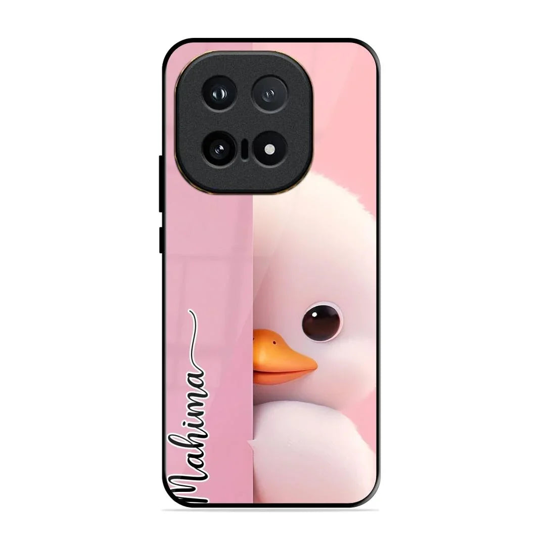 Baby Duck Glossy Metal Case Cover For iQOO 15 5G