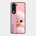 Baby Duck Glossy Metal Case Cover For Iqoo Z10 Lite