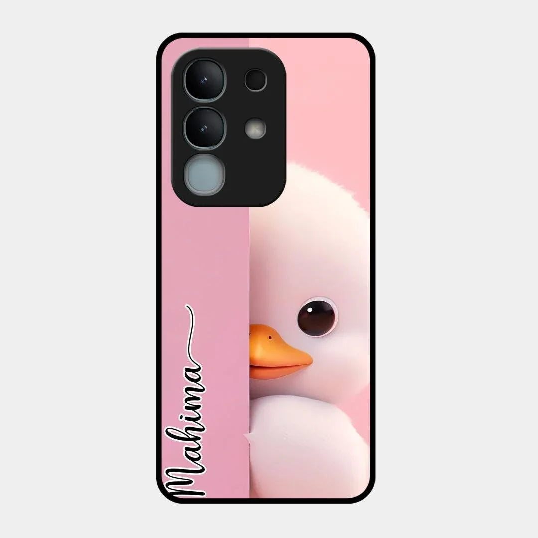 Baby Duck Glossy Metal Case Cover For iQOO Z10x 5G