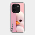 Baby Duck Glossy Metal Case Cover For Iqoo Z9S Pro 5G