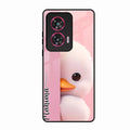 Baby Duck Glossy Metal Case Cover For Motorola Edge 50 Fusion 5G