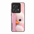 Baby Duck Glossy Metal Case Cover For Motorola Edge 50 Pro