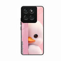 Baby Duck Glossy Metal Case Cover For Motorola Edge 60 5G