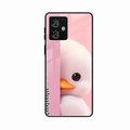 Baby Duck Glossy Metal Case Cover For Motorola G54 5G