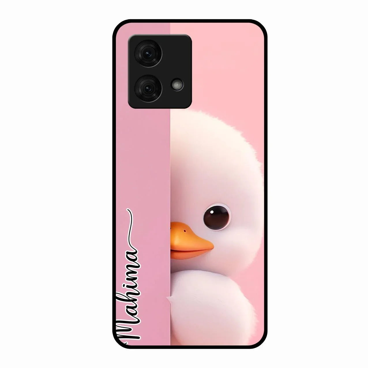 Baby Duck Glossy Metal Case Cover For Motorola g84 5G