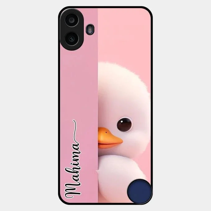 Baby Duck Glossy Metal Case Cover For Nothing Cmf Phone 1