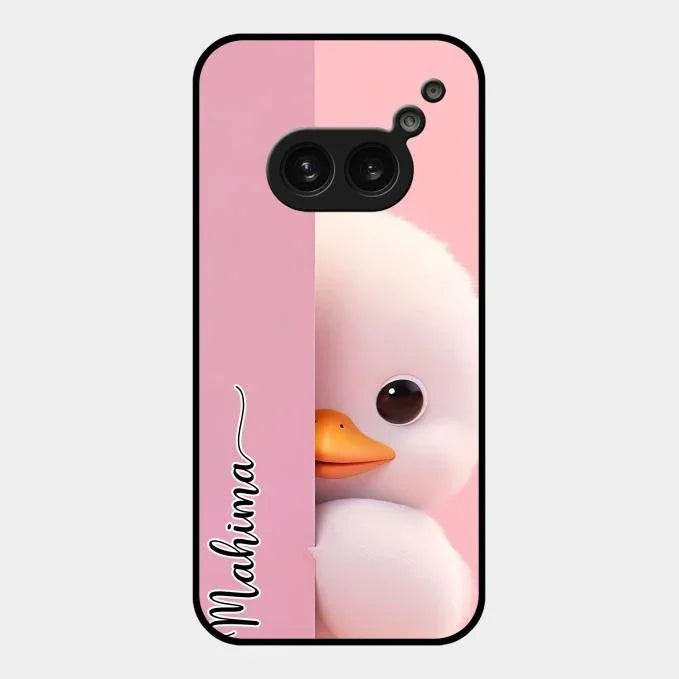 Baby Duck Glossy Metal Case Cover For Nothing Phone 2A 5G