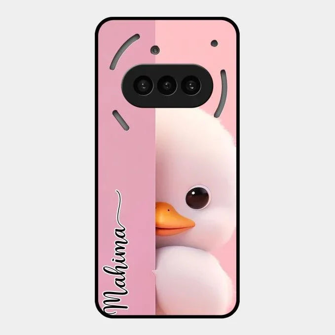 Baby Duck Glossy Metal Case Cover For Nothing Phone 3A 5G