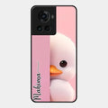 Baby Duck Glossy Metal Case Cover For Oneplus 10R 5G