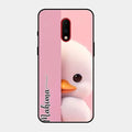 Baby Duck Glossy Metal Case Cover For Oneplus 7
