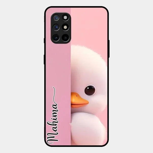 Baby Duck Glossy Metal Case Cover For Oneplus 8T