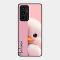 Baby Duck Glossy Metal Case Cover For Oneplus 9Rt 5G