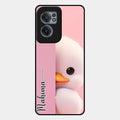 Baby Duck Glossy Metal Case Cover For Oneplus Nord Ce 2 5G