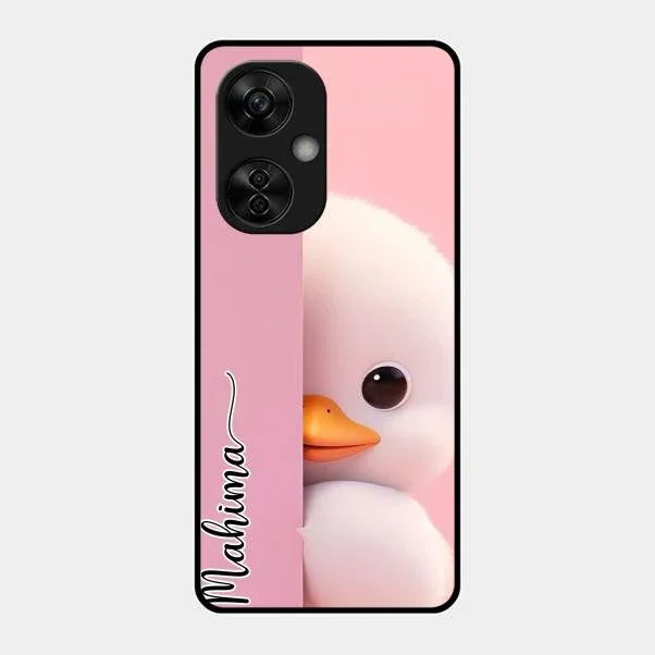 Baby Duck Glossy Metal Case Cover For Oneplus Nord Ce 3 Lite 5G