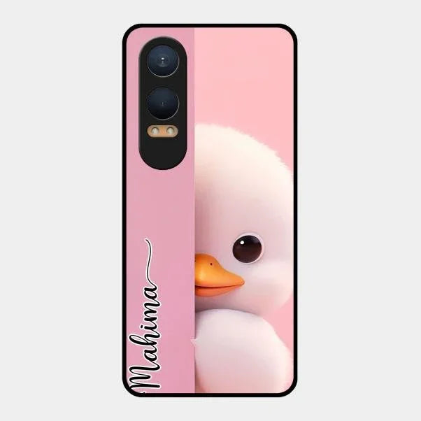 Baby Duck Glossy Metal Case Cover For Oneplus Nord Ce 4 Lite 5G