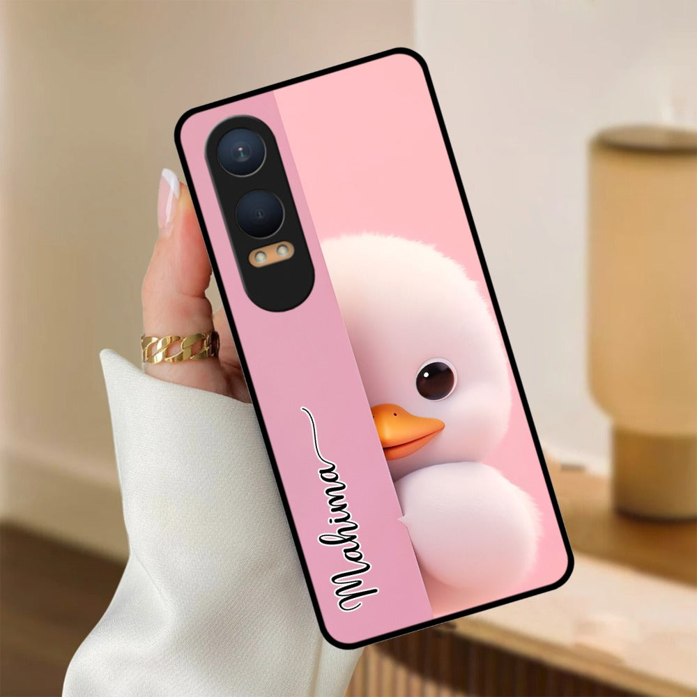 Baby Duck Glossy Metal Case Cover For OnePlus