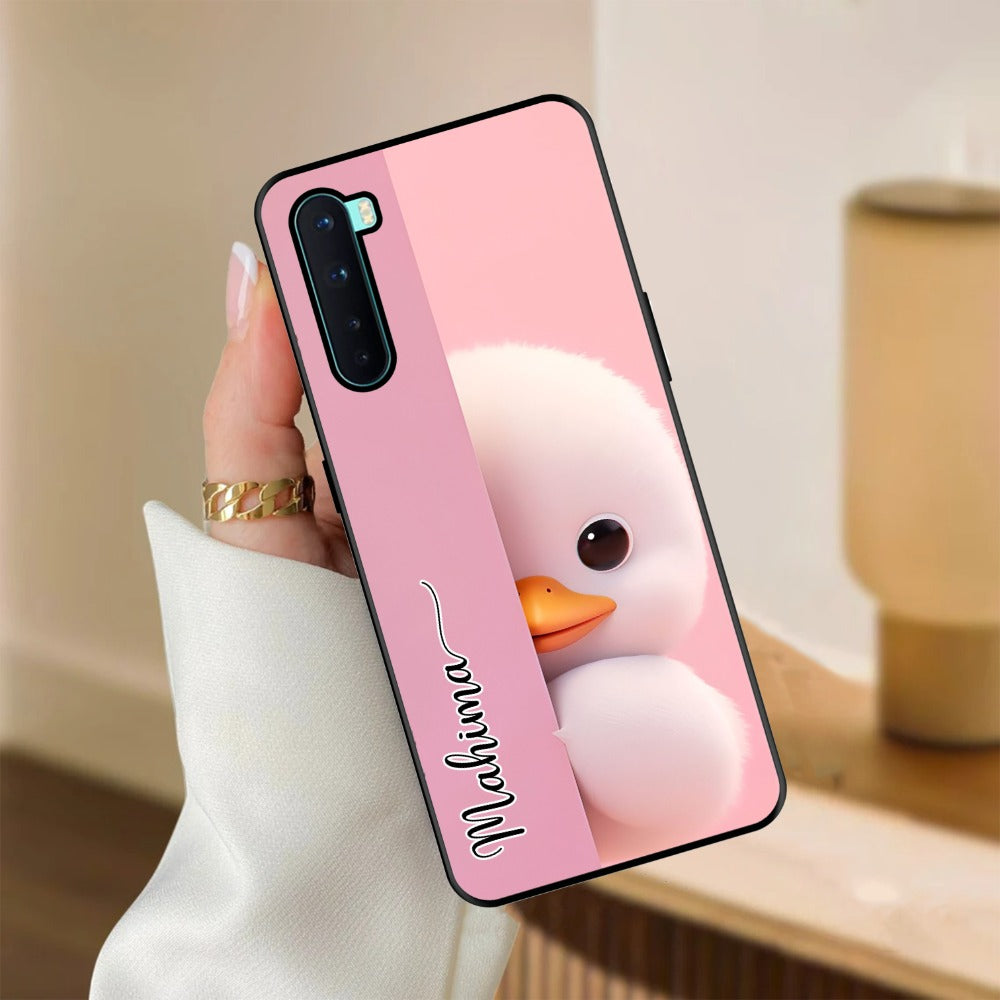 Baby Duck Glossy Metal Case Cover For OnePlus