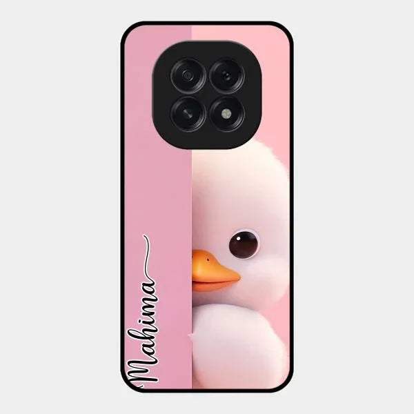 Baby Duck Glossy Metal Case Cover For Oppo F29 5G