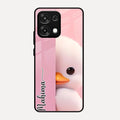 Baby Duck Glossy Metal Case Cover For Oppo F31 5G