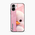 Baby Duck Glossy Metal Case Cover For Oppo K14x 5G