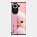 Baby Duck Glossy Metal Case Cover For Oppo Reno 11 5G