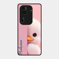 Baby Duck Glossy Metal Case Cover For Oppo Reno 11 Pro 5G