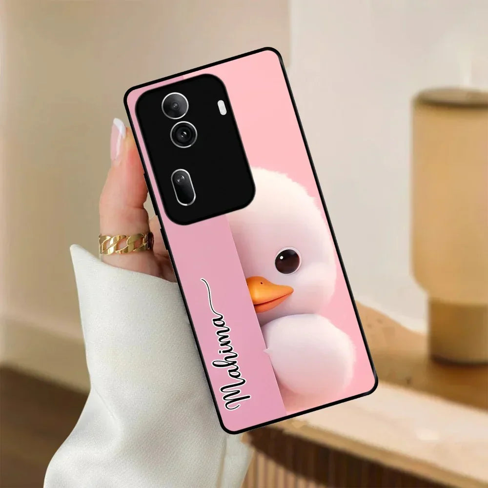 Baby Duck Glossy Metal Case Cover For Oppo - ShopOnCliQ