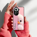 Baby Duck Glossy Metal Case Cover For Oppo - ShopOnCliQ