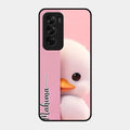 Baby Duck Glossy Metal Case Cover For Oppo Reno 12 Pro 5G
