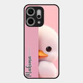 Baby Duck Glossy Metal Case Cover For Oppo Reno 14 Pro 5G